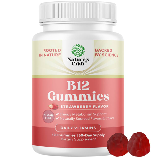 Vitamin B12 Gummies for Adults - Sugar Free Vitamin B12 1000 mcg Chewable Gums for Energy & Mood Support Immune & Nerves Health - Kosher Non-GMO & Gluten Free Supplement for Women & Men - 120 Count | Vitamin B12 Vitamin B12 Gummies for Adults - Sugar Free Vitamin B12 1000 mcg Chewable Gums for Energy & Mood Support Immune & Nerves Health - Kosher Non-GMO & Gluten Free Supplement for Women & Men - 120 Count - Vitamin B12