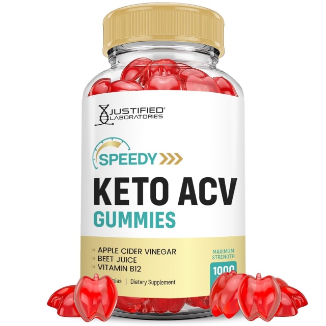 Justified Laboratories Speedy Keto ACV Gummies 1000MG Apple Cider Vinegar Formulated with Pomegranate Beet Juice Powder B12 Vegan Non GMO 60 Gummys (60 Count (Pack of 1)) | Vitamin B12 Justified Laboratories Speedy Keto ACV Gummies 1000MG Apple Cider Vinegar Formulated with Pomegranate Beet Juice Powder B12 Vegan Non GMO 60 Gummys (60 Count (Pack of 1)) - Vitamin B12