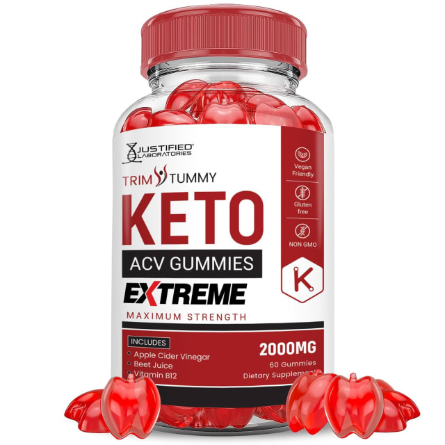 Justified Laboratories Trim Tummy Keto ACV Gummies Extreme 2000MG Trim Tummy Keto Gummies Apple Cider Vinegar Formulated with Pomegranate Beet Juice Powder B12 Vegan Non GMO 60 Gummys | Vitamin B12 Justified Laboratories Trim Tummy Keto ACV Gummies Extreme 2000MG Trim Tummy Keto Gummies Apple Cider Vinegar Formulated with Pomegranate Beet Juice Powder B12 Vegan Non GMO 60 Gummys - Vitamin B12