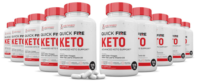 (10 Pack) Quick Fire Keto ACV Pills 1275MG Keto Support Blend Alternative to QuickFire Keto ACV Gummies Formulated with Apple Cider Vinegar Extra Virgin Olive Oil Powder Green Tea Leaf 600 Capsules