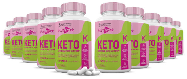 (10 Pack) Fast Track Keto ACV Pills 1275MG Keto Support Blend Alternative to Fasttrack Keto ACV Gummies Formulated with Apple Cider Vinegar Extra Virgin Olive Oil Powder Green Tea Leaf 600 Capsules