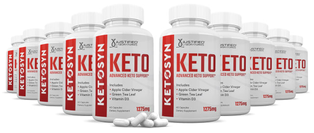 (10 Pack) Ketosyn Keto ACV Pills 1275MG Keto Support Blend Capsule Alternative to Keto ACV Gummies Formulated with Apple Cider Vinegar Extra Virgin Olive Oil Powder Green Tea Leaf 600 Capsules