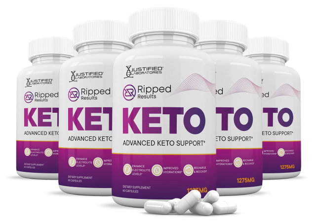 (5 Pack) Ripped Results Keto ACV Pills 1275MG Keto Support Blend Capsule Alternative to Keto ACV Gummies Formulated with Apple Cider Vinegar Extra Virgin Olive Oil Powder Green Tea Leaf 300 Capsules