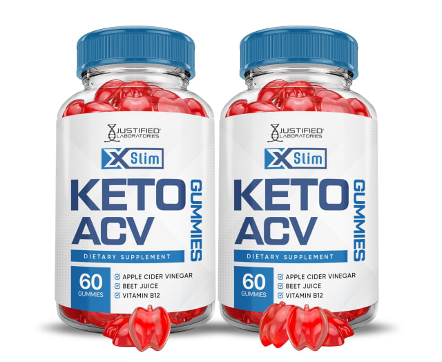 Justified Laboratories (2 Pack X Slim Keto ACV Gummies 1000MG Xslim Vegan Non GMO with Pomegranate Juice Beet Root B12 120 Gummys | Vitamin B12 Justified Laboratories (2 Pack X Slim Keto ACV Gummies 1000MG Xslim Vegan Non GMO with Pomegranate Juice Beet Root B12 120 Gummys - Vitamin B12