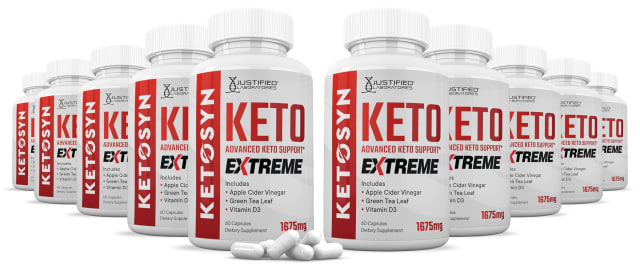 (10 Pack) Ketosyn Keto ACV Extreme Pills 1675 MG Keto Support Blend Capsule Alternative to Keto ACV Gummies Formulated with Apple Cider Vinegar Extra Virgin Olive Oil Powder Green Tea 600 Capsules