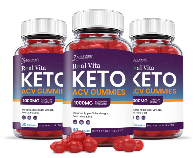 (3 Pack) Real Vita Keto ACV Gummies 1000MG with Pomegranate Juice Beet Root B12 180 Gummys | Vitamin B12 (3 Pack) Real Vita Keto ACV Gummies 1000MG with Pomegranate Juice Beet Root B12 180 Gummys - Vitamin B12