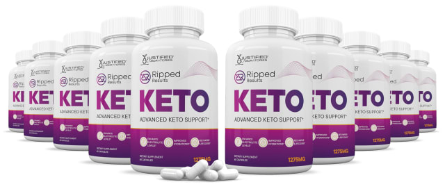(10 Pack) Ripped Reults Keto ACV Pills 1275MG Keto Support Blend Capsule Alternative to Keto ACV Gummies Formulated with Apple Cider Vinegar Extra Virgin Olive Oil Powder Green Tea Leaf 600 Capsules