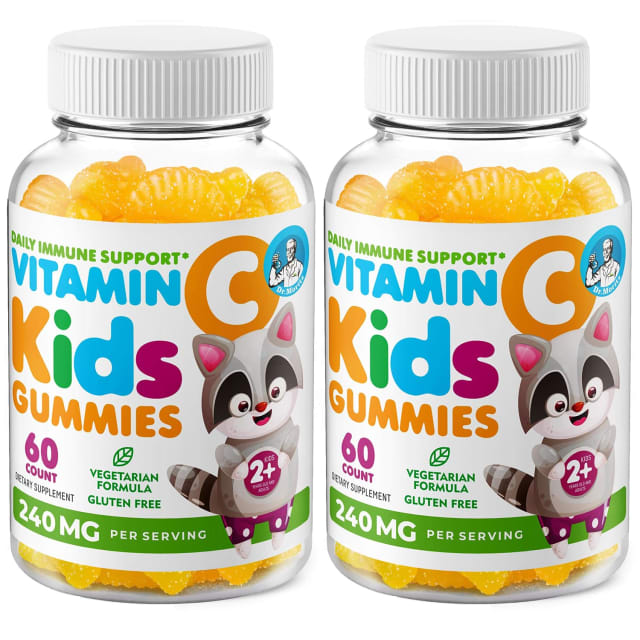 DR. MORITZ Vitamin C Gummies for Kids & Adults 240 mg - Immune Support Low-Sugar Chewable Vitamins for Toddlers - Vegetarian Gelatin-Free Children's Dietary Supplement (Citrus Flavor) (120 Count) | Elderberry DR. MORITZ Vitamin C Gummies for Kids & Adults 240 mg - Immune Support Low-Sugar Chewable Vitamins for Toddlers - Vegetarian Gelatin-Free Children's Dietary Supplement (Citrus Flavor) (120 Count) - Elderberry