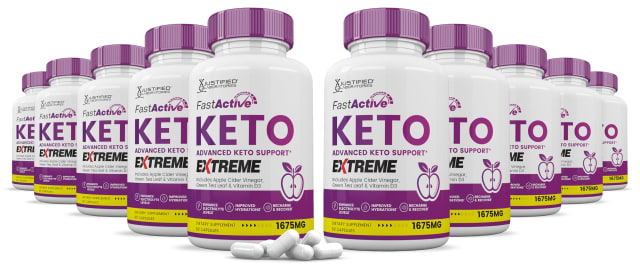 (10 Pack) Fast Active Keto ACV Extreme Pills 1675MG Keto Support Blend Alternative to Fastactive Keto Gummies Includes Apple Cider Vinegar Extra Virgin Olive Oil Powder Green Tea Leaf 600 Capsules