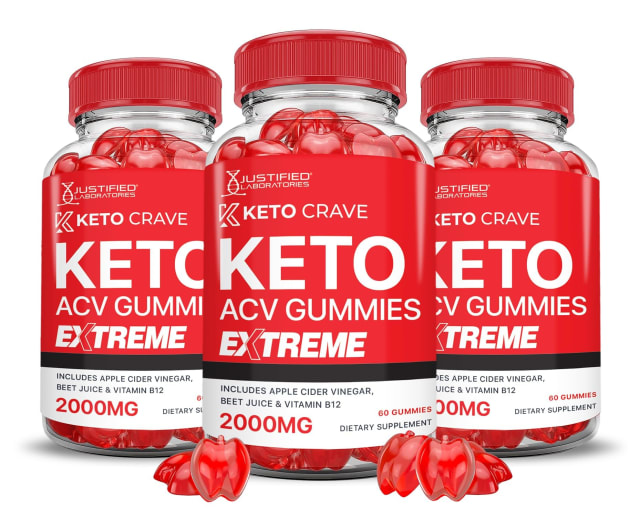 Justified Laboratories (3 Pack Keto Crave Keto ACV Gummies Extreme 2000MG Keto Crave Keto Gummies Advanced Formula Apple Cider Vinegar with Pomegranate Beet Juice Powder B12 Vegan Non GMO 180 Gummys | Vitamin B12 Justified Laboratories (3 Pack Keto Crave Keto ACV Gummies Extreme 2000MG Keto Crave Keto Gummies Advanced Formula Apple Cider Vinegar with Pomegranate Beet Juice Powder B12 Vegan Non GMO 180 Gummys - Vitamin B12