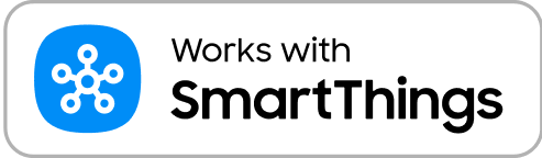 Works with Samsung Smart Things