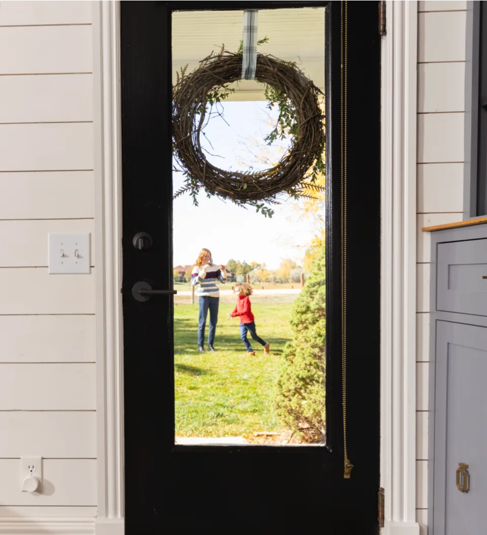 A great front door addition