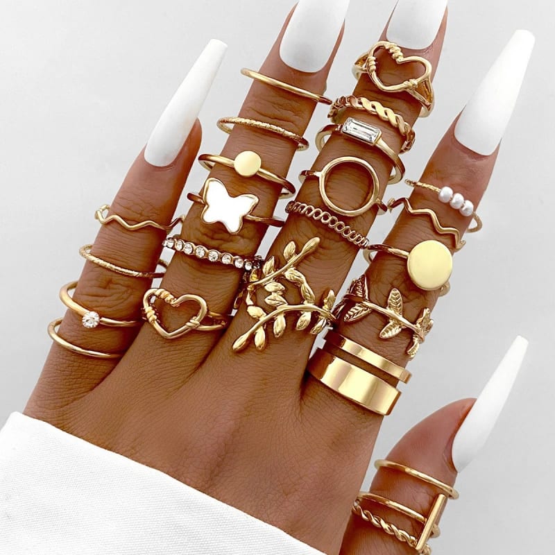 Freyr Women's rings 22-piece set thumbnail