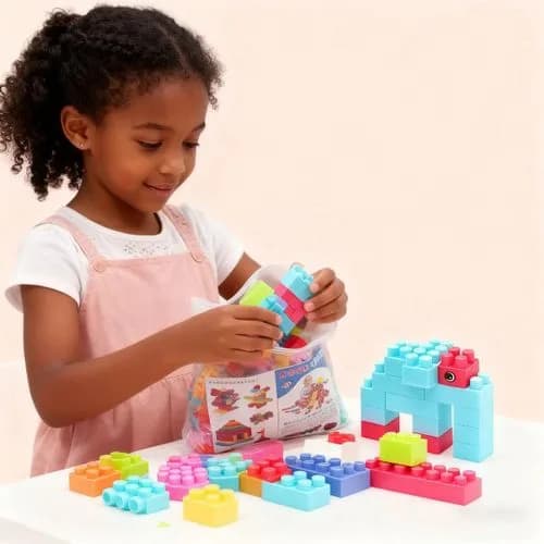 Kids DIY Puzzle Building Blocks thumbnail