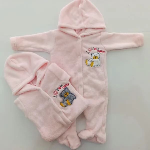 Thick, Warm, Heavy Baby Jumpsuits thumbnail