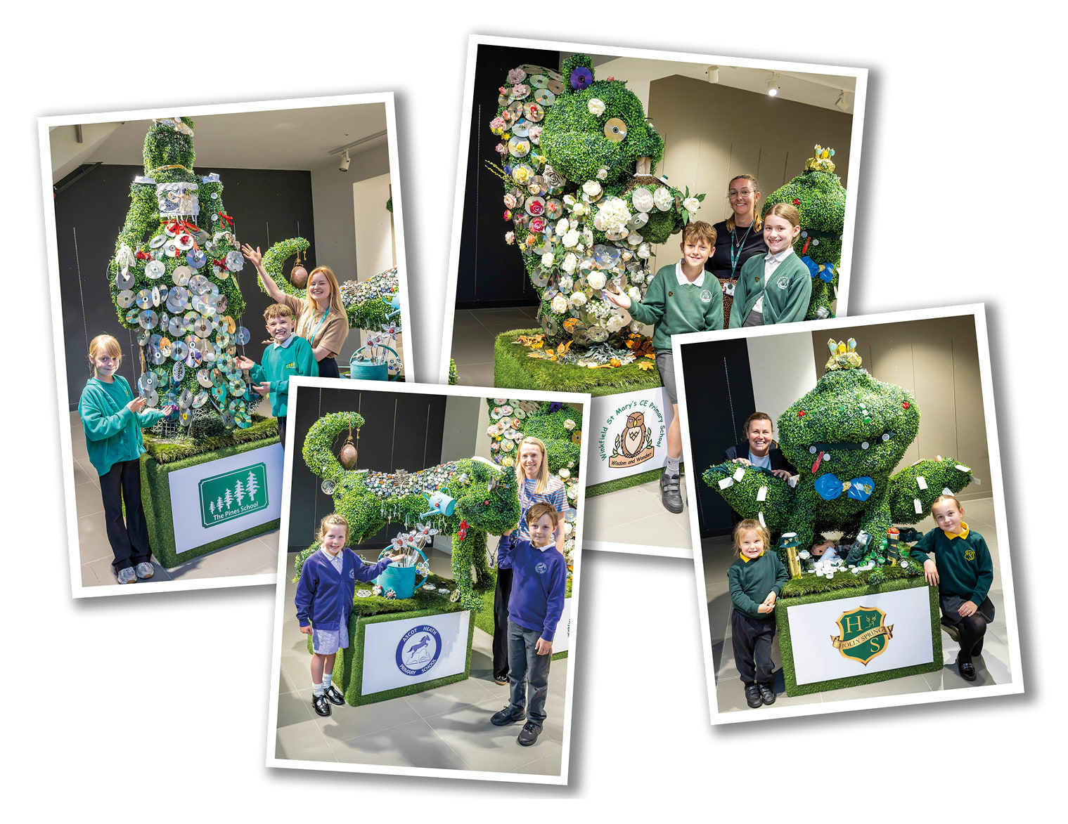 Sculptures unveiled