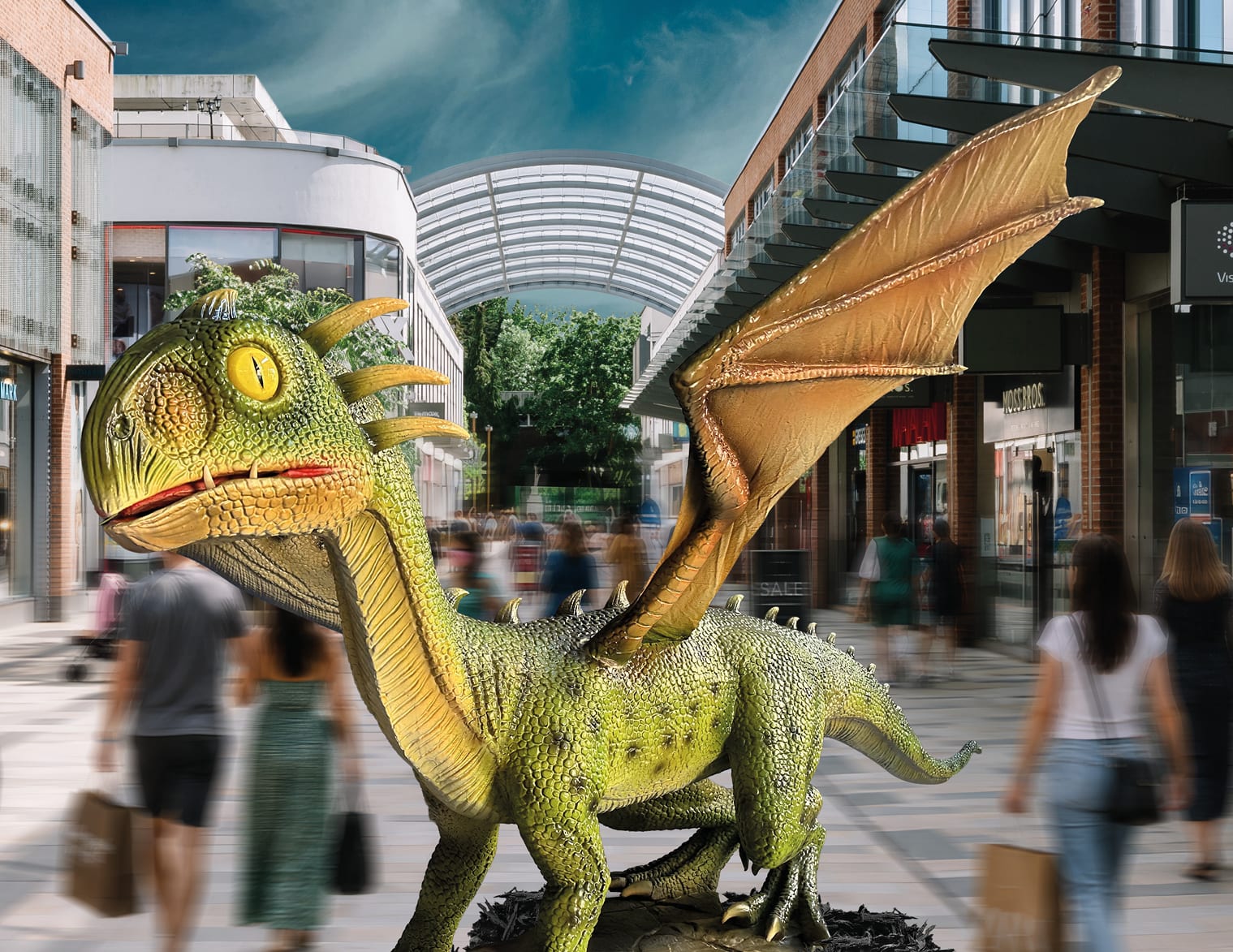 Animatronic Dragons