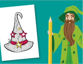Wizardly Wonder Colouring Competition