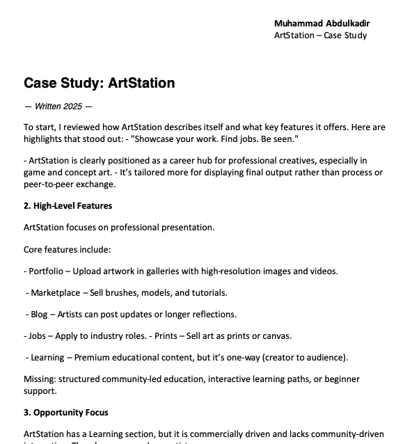 Overcast Case Study