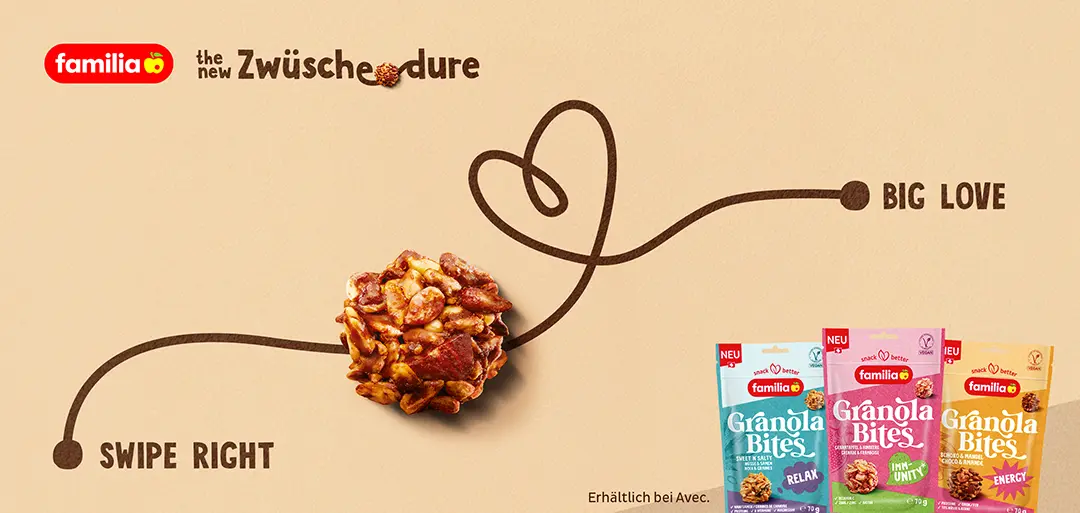 Bio Familia Hauptkommunikation visual