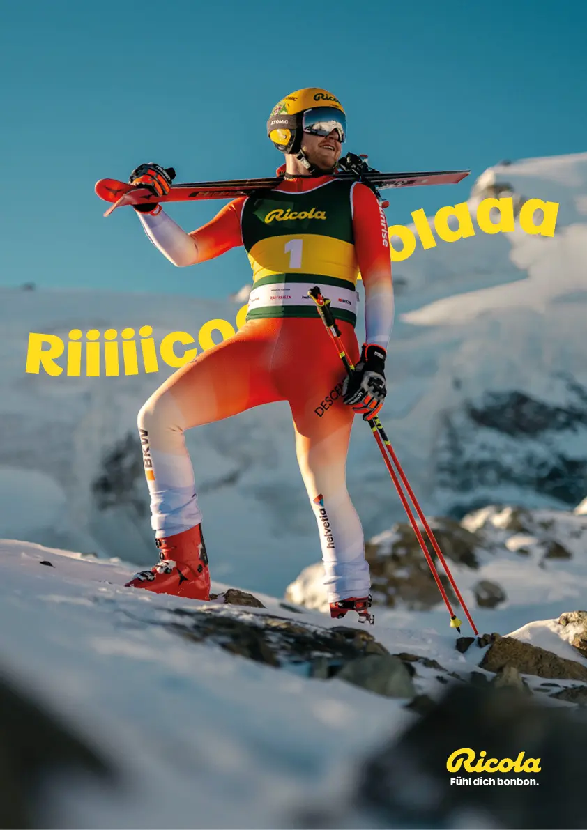 Ricola winter poster vertical