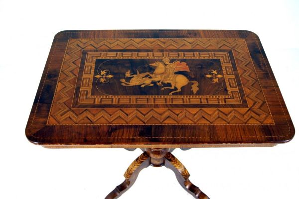 A Fantastic Italian Inlaid Soro Table Lfa A Fantastic Italian Inlaid Soro Table
