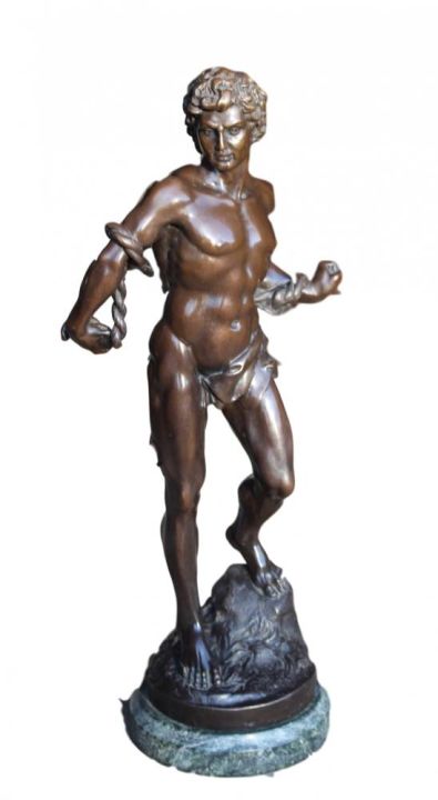Bronze Sculpture Of Greek/roman Man