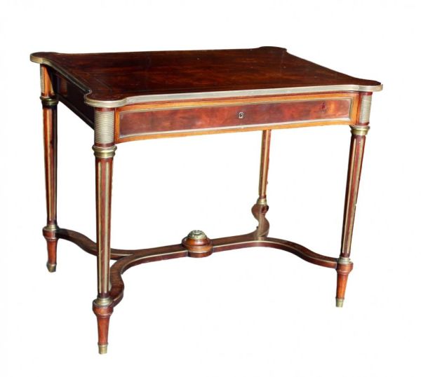 French Mahogany Writing Table
