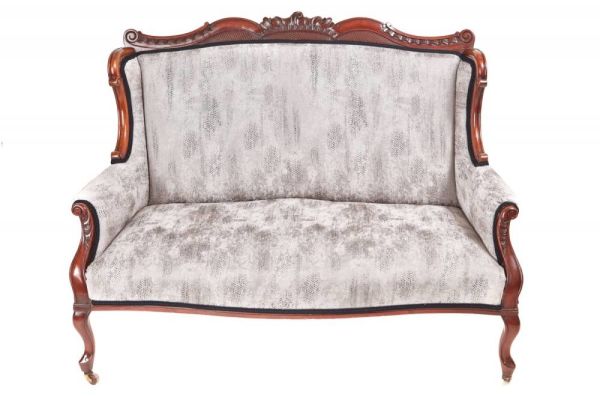 Antique Carved Settee
