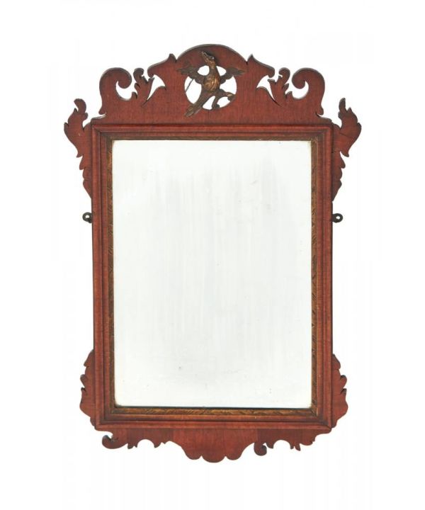 George Iii Mahogany Wall Mirror