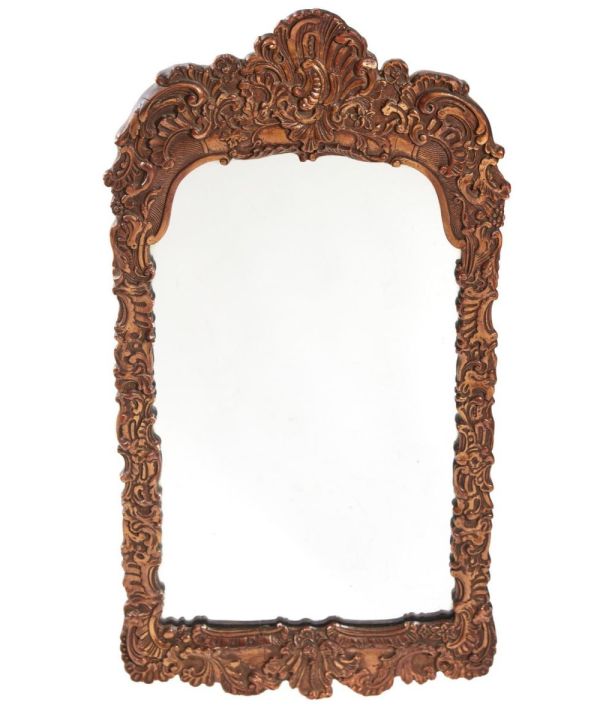 19th Century Gilt Gesso Framed Wall Mirror C.1850