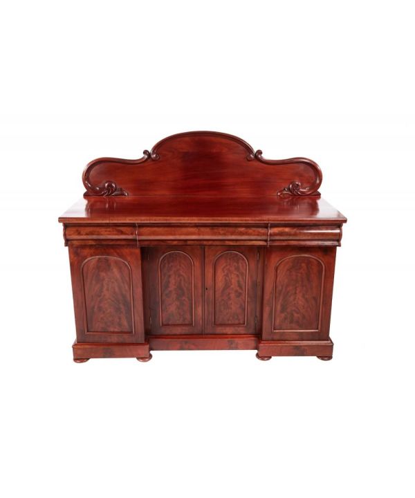 Quality Victorian Mahogany 4 Door Sideboard