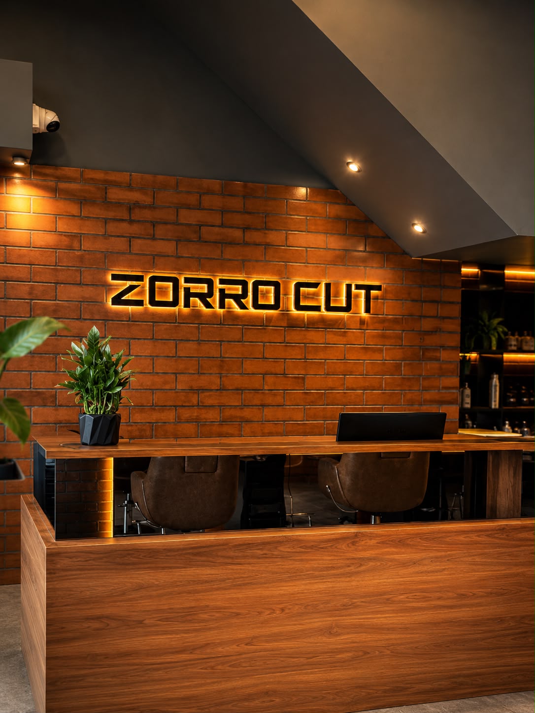 Zorro Cut salon interior