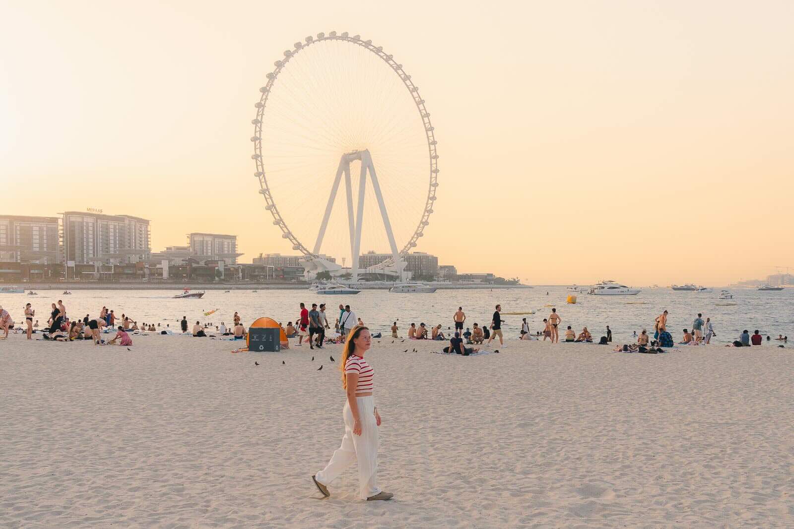 JBR Beach and The Walk