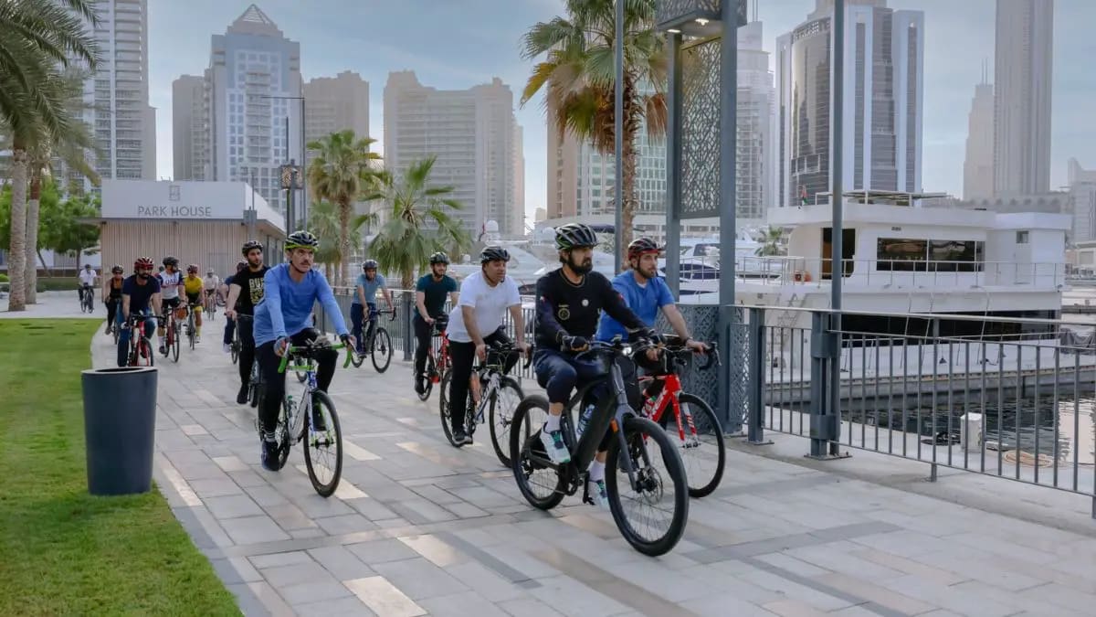 Dubai Water Canal cycle path