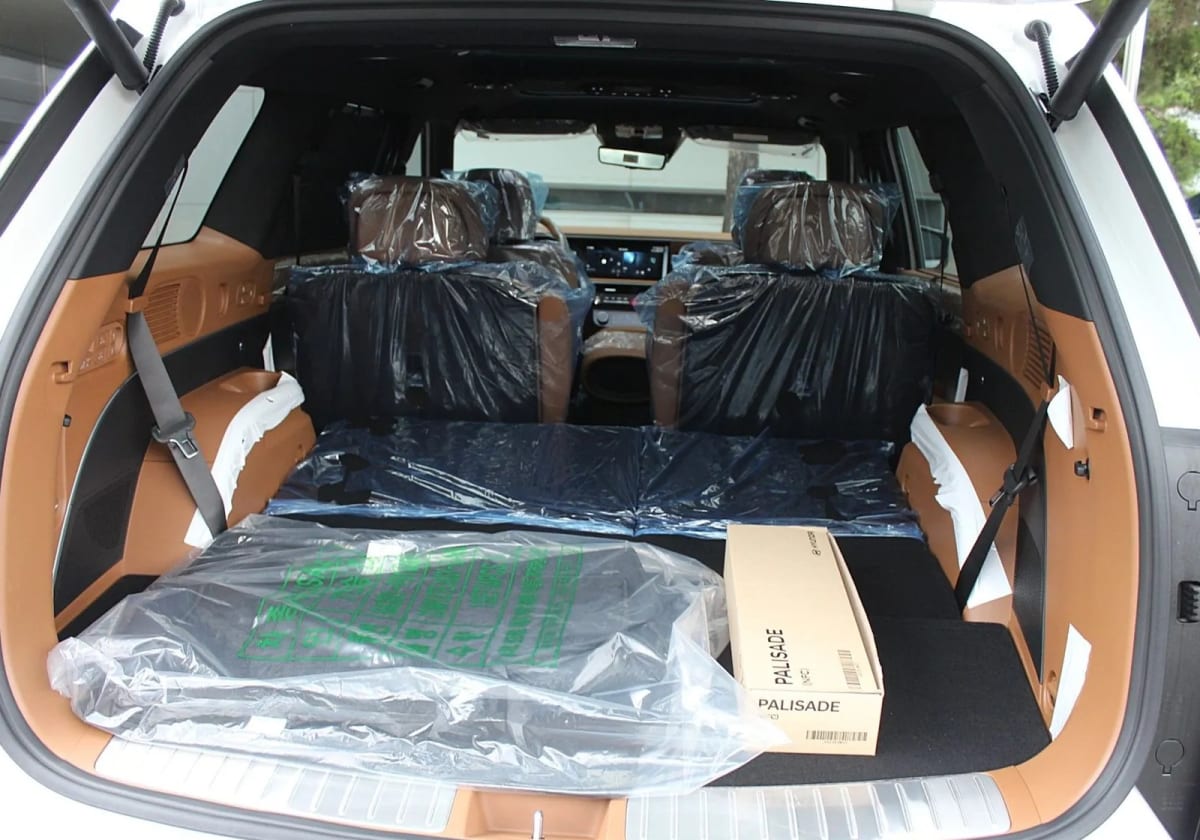 Interior view of 2026 Hyundai Palisade