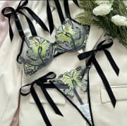 Butterfly Net Bra Set thumbnail 3