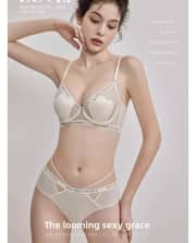 Looming Grace Net Bra Set thumbnail 4