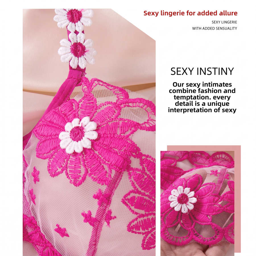 ALLURE NET BRA SET - View 3 by Lisette