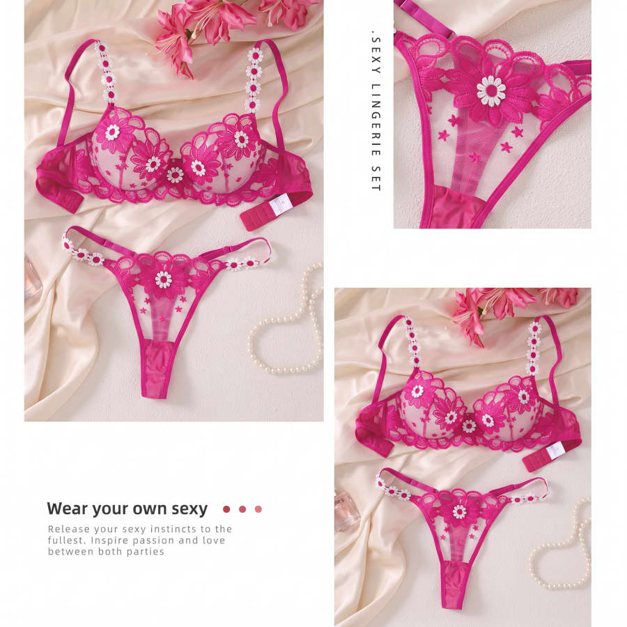 ALLURE NET BRA SET - View 2 by Lisette