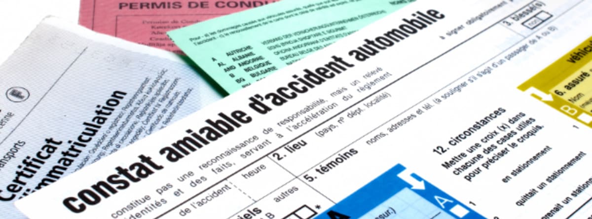 Comment remplir un constat amiable ?