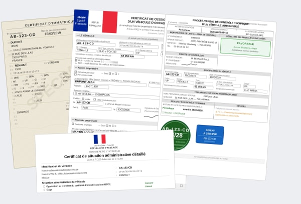 Vendre sa voiture : quels documents faut-il fournir à l'acheteur ?
