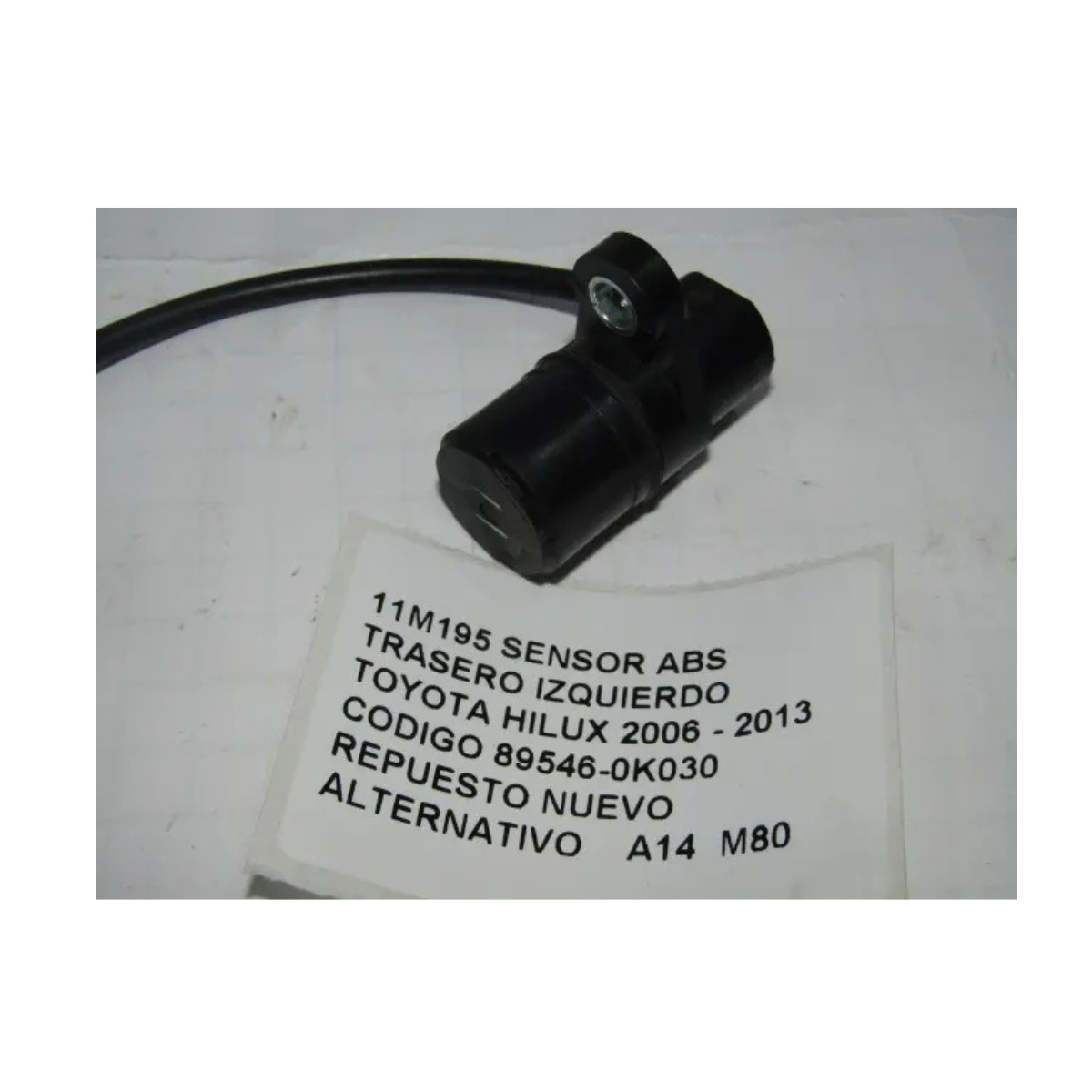 Sensor Abs Toyota Hilux 2.5 2.7 3.0 2006-13 Trasero Izquierdo - foto 3