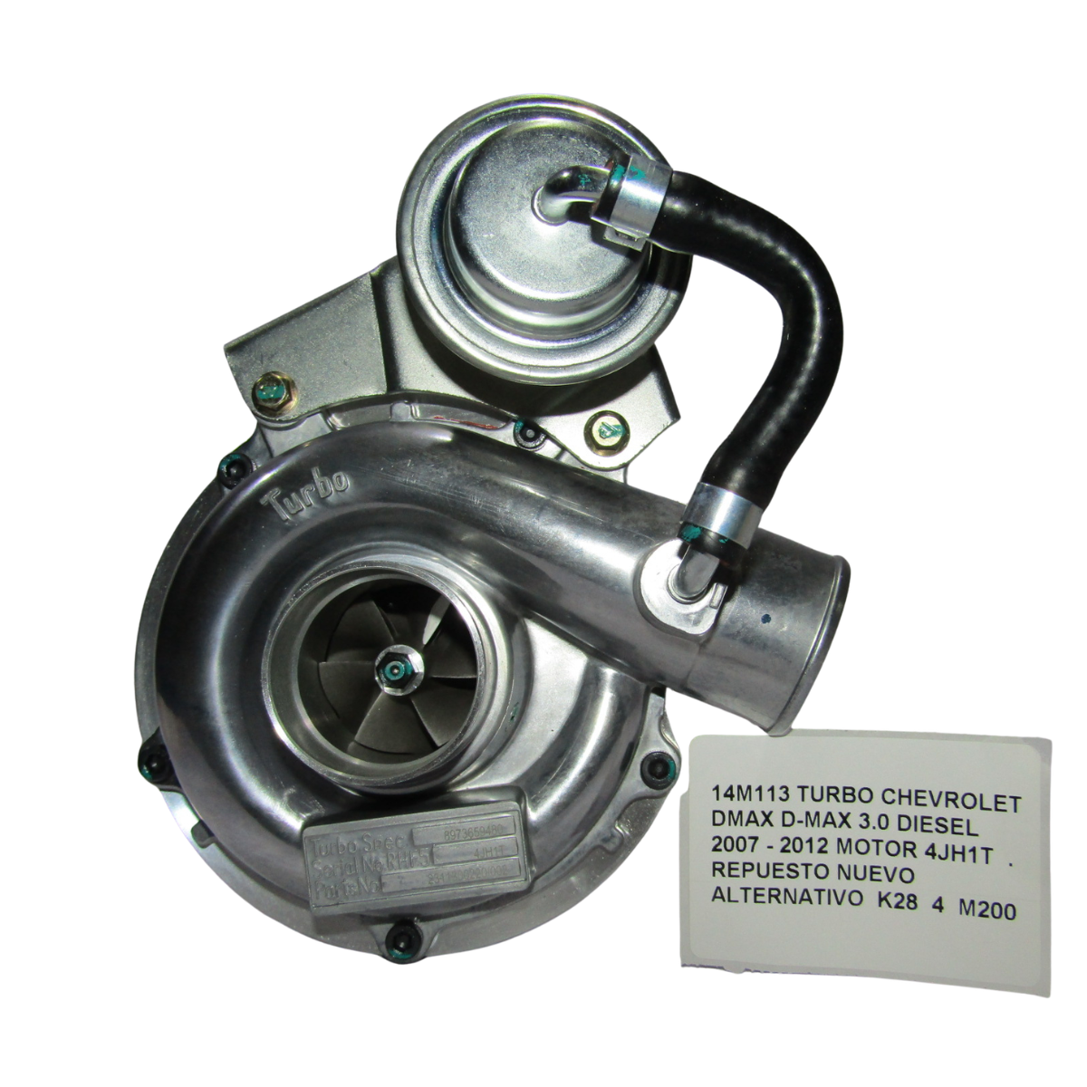 Turbo Chevrolet Dmax D-max 3.0 Diesel 2007-2012 Motor 4jh1t