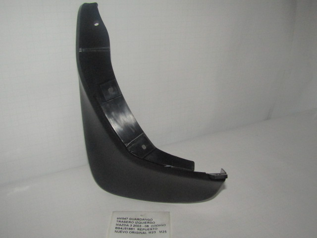 Aleta Guardafango Trasero Izquierdo Mazda 3 2003 - 08