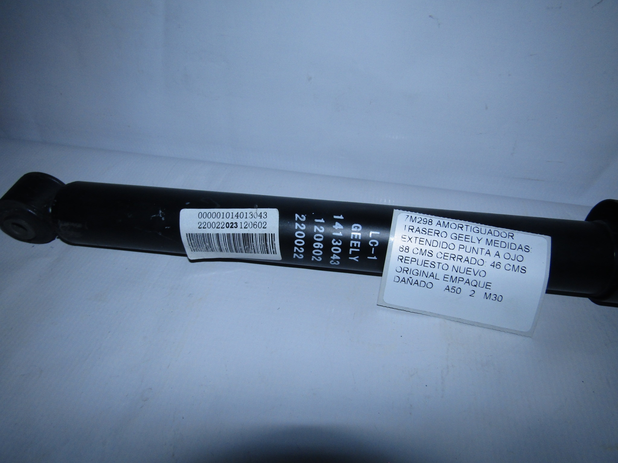 Amortiguador Trasero Geely Extendido Punta 68 Cms - foto 2