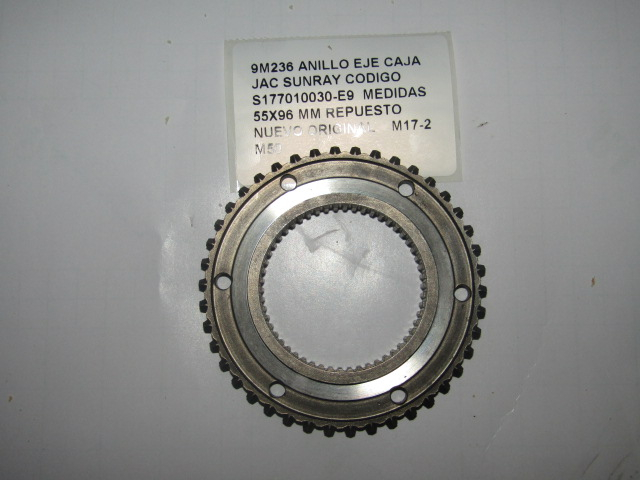 Anillo Eje Caja Jac Sunray Codigo S177010030-e9 55x96 Mm - foto 3