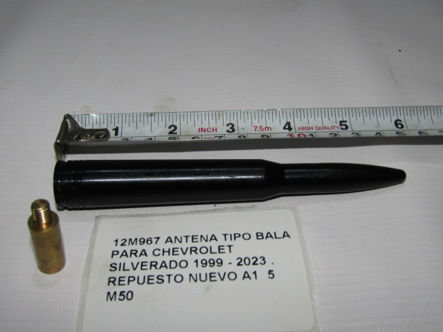 Antena Tipo Bala Para Chevrolet Silverado 1999 - 2023 - foto 2