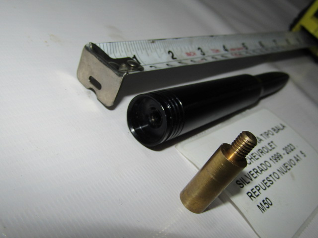 Antena Tipo Bala Para Chevrolet Silverado 1999 - 2023 - foto 3